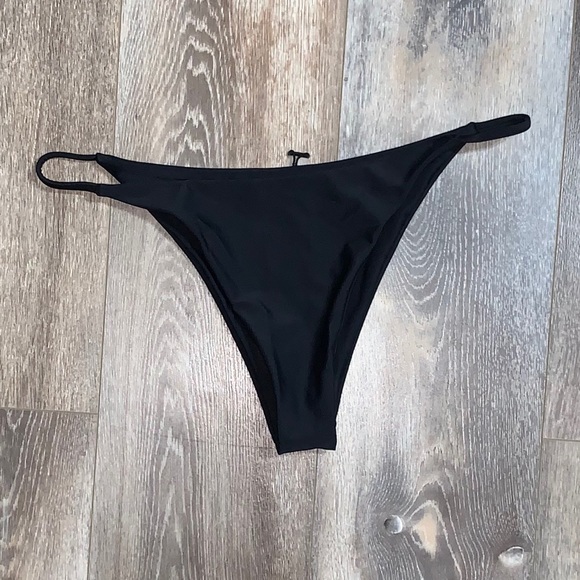 Zaful Other - Zaful High Legged / Waisted Black Bikini Bottoms